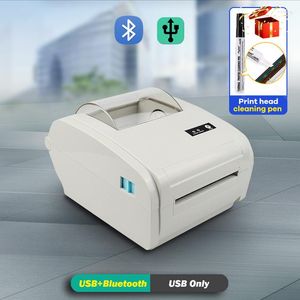 Label Printer Thermal Bluetooth Width 20mm-110mm Machine Multifunction Self-adhesive Maker