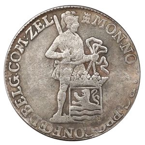 1769 Nederländerna silverpläterade kopieringsmynt