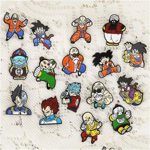 Pins Brooches Cute Movies Games Hard Enamel Pins Collect Metal Cartoon Brooch Backpack Hat Bag Collar Lapel Badges Women Fashion Je Dh2Qi