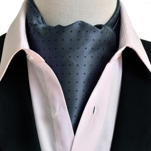 Bow Ties Banket Suit Shirt Soft England Vintage prickad gåva Gentleman Wedding Fashion Business Neck Tie Men Cravat Formal