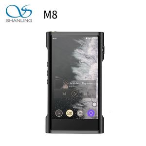 MP3 MP4 Players Shanling M8 Флагман Android Dual AK4499QE DAC Потерянный музыкальный игрок XMOS XUF208 DSD512 768KHZ32BT Bluetooth 50 230505