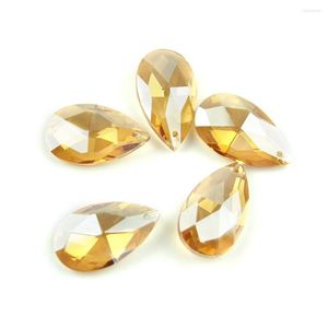 Crystal Gold Champagne 38 mm/50 mm/63 mm/76 mm szklane części zamienne wiszące dekoracje oświetlenia