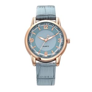 Fashion Blue Women's Watch Fashion Wristwatch Pencil Pointer Quartz for Boys and Girls