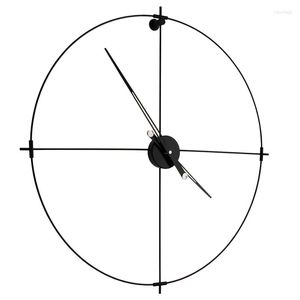 Wall Clocks Minimalist Modern Clock Big Size Hands Digital Kitchen Design Orologio Da Parete Metal Decor