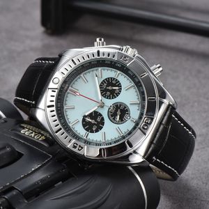 2023 New Mens Watch Quartz Navitimer B01 다이얼 브랜드 크로노 그래프 벨트 스틸 스트랩 고품질 손목 시계 A3