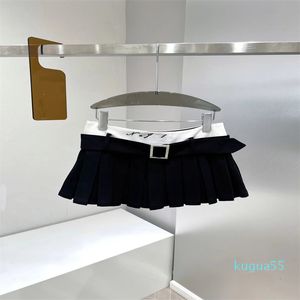 Designer Summer Womens Pleated Skirts Short Skirt Tennis Fitness Wear Ladies Waistline Show Golf Sexy Pants