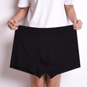 Cuecas cueca modal cueca masculina Briefas respiráveis ​​de shorts de tamanho grande calcinha de bolsa de protuberância macia para jovens