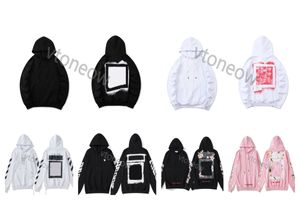 Erkek tasarımcılar kıyafetler erkek hoodies% 100 cottom poster t gömlek erkek giyim kapalı spor kapüşonlu beyazlar kapüşonlu baskı sweatshirt bahar sonbahar ceket