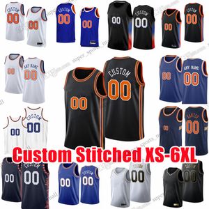 Custom Stitched XS-6XL Basketball Jersey Julius Evan Derrick Randle Fournier Josh Rose Hart RJ Obi Barrett Toppin Quentin Immanuel Grimes Quickley McBride Sims