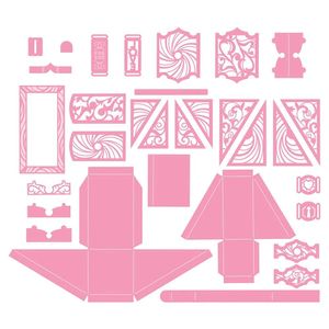 Stamping Metal cutting dies cherished cadeau gift box die set mold card Scrapbook paper craft knife mould blade punch stencils