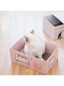 おもちゃ猫おもちゃペット粉砕爪猫おもちゃ猫のスクラッチボード波形箱猫猫猫ソファ猫の家