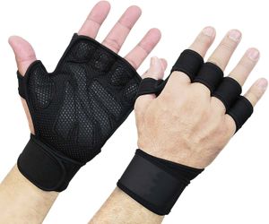 Sporthandskar Sport Cross Training Gloves Wrist Support Viktlyftning Fitness-Silicone No Calluses-Suits Men Women Weight Lyfthandskar 230504