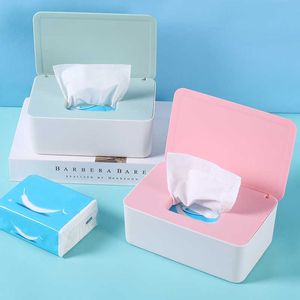 Tissue Boxes Napkins Tissue Box with Lid Baby Wipes Dispenser Pouch for Napkin Wet Wipe Storage Box For Home Car xqmg Z0505