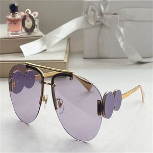 10A Modedesigner-Sonnenbrille für Männer und Frauen, Designer-2250-Stil, Anti-Ultraviolett-Retro-Brillenplatte, ovale Linse, zufällige Box