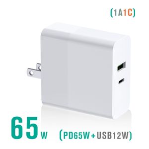 65W USB C 충전기 PD 유형 C 빠른 충전 월 어댑터 14 13 Xiaomi Samsung MacBook 빠른 충전 3.0 전화 충전기