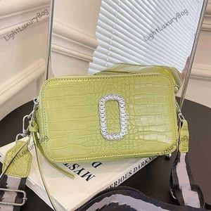 5a designer m câmera saco de moda ampla alça de ombro crossbody sacos jacaré carteiras de ombro feminino marca de luxo tote clássico bolsas230505