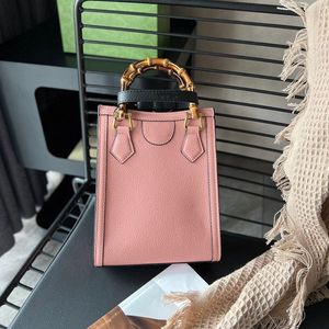 Bamboo Tote Bag Summer High Quality Handbag Top Designer Shoulder Bags Fashion Crossbody Travel 7 Colors Handbags Party Wholesale Totes