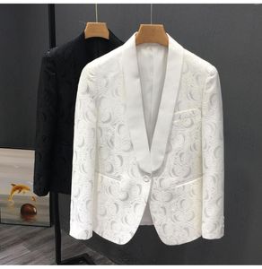 Herrjackor T1012 Fashion Men's Coats 2023 Runway Luxury European Design Party Style Clothing