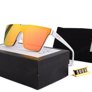 Mode-Luxus-Designer-Sonnenbrille für Frauen Männer Quadratische Sonnenbrille UV-Schutz große Verbindungslinse Top-Qualitätsmarke mit Paket