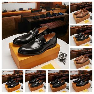 Novo homem de luxo casual mocassins masculina mocassins de sapatos de couro de alta qualidade Designer masculino Sapatos de acionamento Gommino Hommes Chaussures Tamanho 38-45