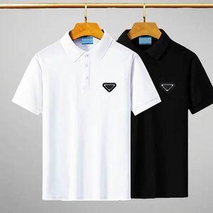 Designer Poloshirt Herren Polos T-Shirt T-Shirts High-End-Stylist Brief Baumwolle V-Ausschnitt Herren Oberteile T-Shirts Frau T-Shirts Luxus Casual Paar Kleidung Asiatische Größe S-4XL
