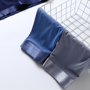 Unterhose-Nylonboxer-Mann-Unterwäsche-nahtlose Boxer-Luxuxspandex 3D Gabelung schließt 3pcs/lot kurz