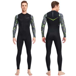 Neoprenanzüge Trockenanzüge Herren Taucheranzug Neoprenanzug Kältebeständiger Sonnenschutz Surfen Badebekleidung mit Reißverschluss Elastischer, kratzfester Neoprenanzug Outdoor-Zubehör J230505