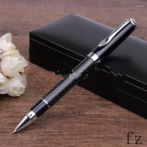 Pcs Black Ink Metal Ballpoint Pen Signing Gel Pens Business Office Supplies Gifts Ball