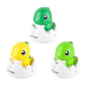 Newest cartoon automatic spray water bath dinosaur bathing toy electric induction sprinkler bathtub shower dinosaur toy for kids