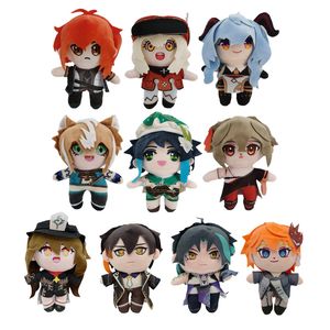 Factory wholesale 10 styles of 20cm former god plush toys cartoon games surrounding dolls children's gifts