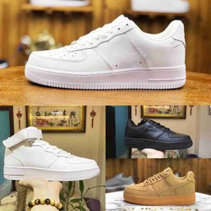 2023 Airforce 1 Classic Casual Sports Shoes One Skateboarding Retro 07 Triple White Black Wheat Airs Ones High Low Cut Trainers Forces 1s Original Skate Sneakers