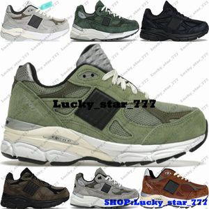 Tränare Mens Sneakers News Balance 992 Storlek 12 Casual US12 SKOR 990V3 JJJJOUND US 12 EUR 46 990 V3 Montreal Designer Women Running Scarpe Athletic Black Green Navy