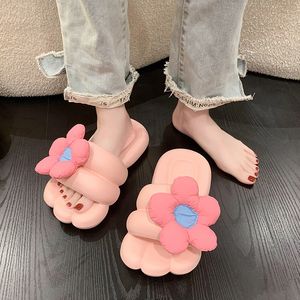 Fashion Thick Sole Outdoor Summer EVA Slippers Women's Ladies Designer Casual Sports Couple's Elastic Sandals 230505 180