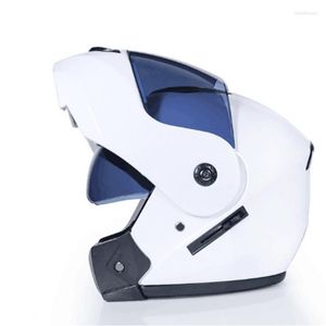 Motorcycle Helmets 2023 Latest DOT Approved Safety Modular Flip Helmet Voyage Racing Dual Lens Interior Visor 903