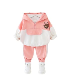 Clothing Sets Autumn Baby Boys Girl Clothes Children Hoodies Cartoon Sweatshirt Pants 2Pcs/sets Infant Toddler Casual Clothing Kids Tracksuits 230505