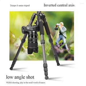 Tripods Triopo 67" Carbon Fiber Camera Tripod With Professional Monopod And 360 Degree Ball Head For DSLR Cameras