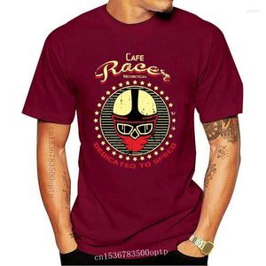 Męskie koszulki TEE CAFE Racer poświęcony T-Shirt T-Shirt- Bezpośrednio z zabawnych ubrania unisex-