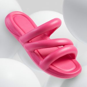 Женские Rimocy Soft Eva Slippers Summer Open Toe Не скользящие пляжные туфли Slides Женщины сформируемые легкие туфли. Женщина 1B08