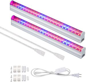 T5 LED Grow Light 0.3M 0.6M 0.9M 1.2M Full Spectrum EU US Plug LED Phyto Lamps Grow LED Lamp Bar Light Hydroponic Plant Growth Light