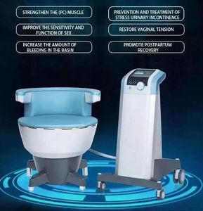 New Tech Magnetic Slimming EM-Chair Repair Pelvic Floor Muscle Postpartum Repaire building Improve vaginal sensitivit bladder Promot machinefor leakage of urine