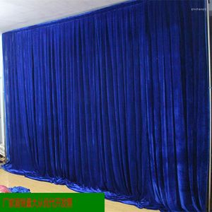 Party Decoration Velvet Wedding Backdrop Curtains Colorful Panel Polyester Curtain Seamless Stage Background Event Backdro