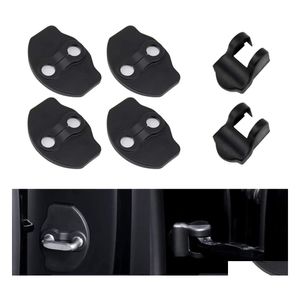 Porte per auto Protezione serratura per porte Er Stopper Latche per Tesla Model 3 Y Accessori Drop Delivery Cellulari Parti per motocicli Esterno Dhmrp