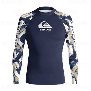 Roupas de mergulho secas TRICOTA RASH MENINOS UPF 50 MANAGEM LONGA MUNDA LONGA PROTEÇÃO SUN DE SUN CHAMIS DA CAMANHA DE MERGULHO BASE SUNS TIRAS DE ARMAGEM RASHGUARD J230505