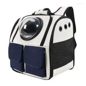 Cat Carriers Moorpet/motorcycle Back Bag Pet Outing Portable Breathable Dog Backpack Takeaway