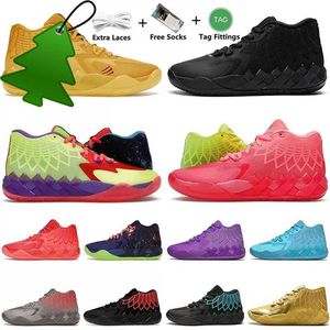 Sandálias og calçadas calçadas lamelo bola 1 mb.01 tênis de basquete masculino Rick e Morty Galaxy Sneakers Trainers Sports