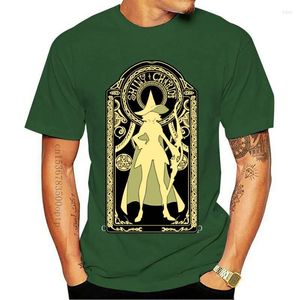 T-shirt da uomo Abbigliamento da uomo T-shirt a maniche corte da uomo T-shirt da donna con dorso di carro lucido Little Witch Academia