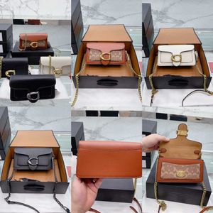 Trendy Akşam Çantaları Tasarımcı Kadın Çantalar S Tote Kamera Deri Anlık Kadın Moda Crossbody Tabby Omuz Kahverengi Çanta 230210