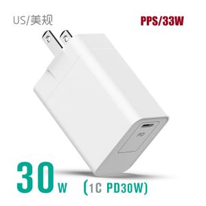 30W PD Fast Charge Adapter For MacBook Pro Laptop Type C PD Quick Charger For iPhone 14 13 11 iPad Huawei Xiaomi Samsung Poco