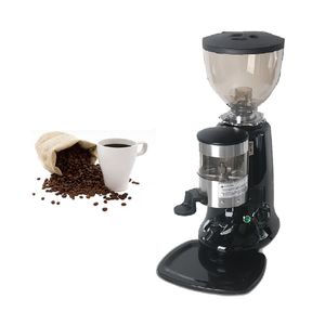 1,2 кг электрической кофейной шлифовальной машины Commercialhome Dhome Coffee Bean Grinder 64 -миллиметровая машина для шлифования кофейной фасоли 350 Вт Количественная шлифовальная шлифовка 10 Регулировка скорости