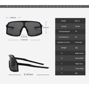 Outdoor Eyewear Radfahren Sonnenbrille Männer Frauen UV400 Sport Reitbrille Angeln Fahren MTB Rennrad Ausrüstung schön P230505